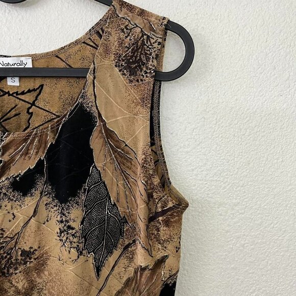 90s brown leaf going out top - Picture 4 of 8